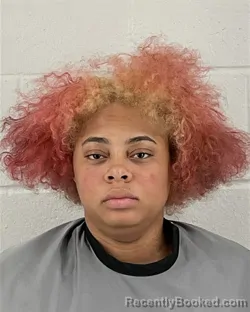 Mugshot of Alaya Marie Bowens booked in Johnson County, Kansas on September 9, 2026