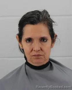 Mugshot of Martha Cecilia Allega booked in Johnson County, Kansas on September 9, 2026