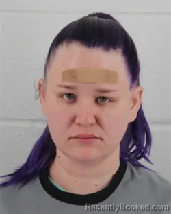 Mugshot of Natalia Ruth Williams booked in Johnson County, Kansas on September 9, 2026