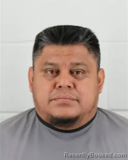 Mugshot of Luis Alfonso Fuentes-Arevalo booked in Johnson County, Kansas on September 9, 2026