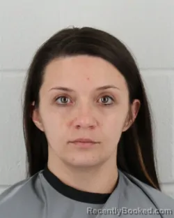 Mugshot of Kristen Ashley Nelson booked in Johnson County, Kansas on September 9, 2026