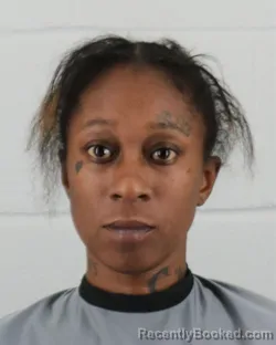 Mugshot of Alexis Kierra Coleman booked in Johnson County, Kansas on September 10, 2026