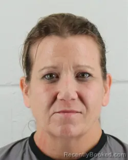 Mugshot of Holly Kay Funkhouser booked in Johnson County, Kansas on September 11, 2026