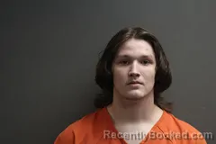Mugshot of Aidan M Carmack booked in Labette County, Kansas on May 26, 2026