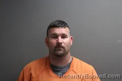 Mugshot of Christopher J Evans booked in Labette County, Kansas on June 25, 2026