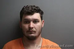 Mugshot of Rhett J Griggs booked in Labette County, Kansas on July 28, 2026