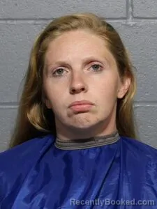 Mugshot of AMBER M WOOD booked in Leavenworth County, Kansas on May 15, 2026