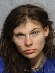 Mugshot of KATE E THOMPSON booked in Leavenworth County, Kansas on May 26, 2026