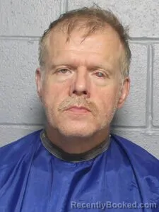 Mugshot of John A Willingham booked in Leavenworth County, Kansas on July 27, 2026