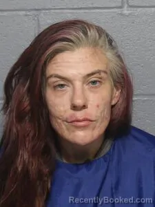 Mugshot of Meranda L Bennett booked in Leavenworth County, Kansas on August 1, 2026
