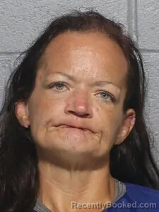 Mugshot of Shannon L Berg booked in Leavenworth County, Kansas on August 8, 2026