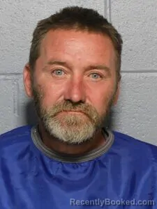 Mugshot of Kevin Coburn booked in Leavenworth County, Kansas on August 11, 2026