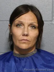 Mugshot of Kami N Beach booked in Leavenworth County, Kansas on August 15, 2026