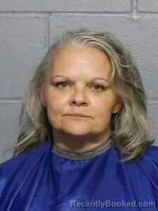 Mugshot of Misty R Underwood booked in Leavenworth County, Kansas on August 18, 2026