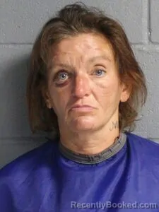 Mugshot of Kristy L Grove booked in Leavenworth County, Kansas on August 25, 2026