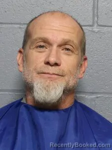 Mugshot of James M Knowles booked in Leavenworth County, Kansas on October 7, 2026