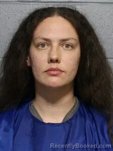 Mugshot of Jenna N Slapper booked in Leavenworth County, Kansas on October 8, 2026