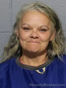 Mugshot of Misty R Underwood booked in Leavenworth County, Kansas on October 23, 2026
