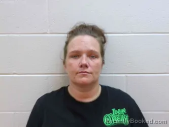Mugshot of Ashley M Decker booked in Marion County, Kansas on July 5, 2026