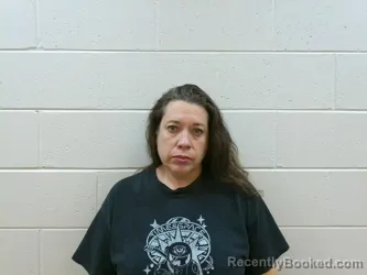 Mugshot of Andria Rose Daugherty booked in Marion County, Kansas on August 15, 2026