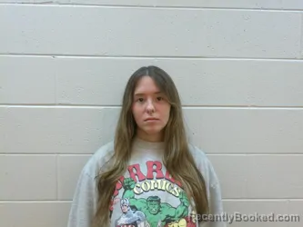 Mugshot of Chylynn Nicole Watts booked in Marion County, Kansas on May 8, 2026