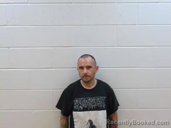 Mugshot of Joshua R Cafferty booked in Marion County, Kansas on August 2, 2026