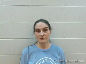 Mugshot of Kimberly Lynn Harris booked in Marion County, Kansas on May 13, 2026