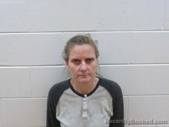 Mugshot of Michelle L Stevens booked in Marion County, Kansas on April 6, 2026