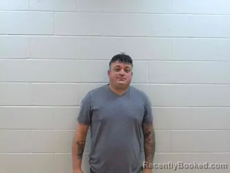 Mugshot of Nicholas Allen Bowen booked in Marion County, Kansas on April 20, 2026