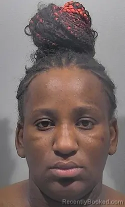 Mugshot of Ataya Monique Johnson booked in McPherson County, Kansas on June 4, 2026