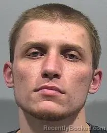 Mugshot of Dylan Ray Miller booked in McPherson County, Kansas on August 31, 2026