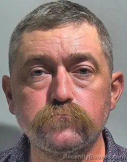 Mugshot of Erik Wesley Burk booked in McPherson County, Kansas on October 9, 2026