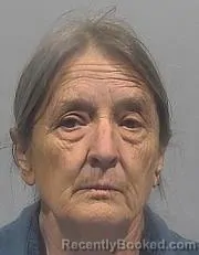 Mugshot of Katherine Yvonne Gibson booked in McPherson County, Kansas on May 19, 2026