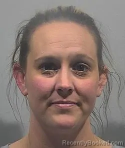 Mugshot of Katrina Gabrielle Montroy booked in McPherson County, Kansas on April 20, 2026