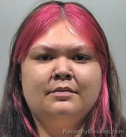 Mugshot of Leileonna Genevieve Alisa Masaniai booked in McPherson County, Kansas on May 11, 2026