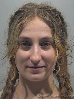 Mugshot of Madison Ayn Davis booked in McPherson County, Kansas on April 24, 2026