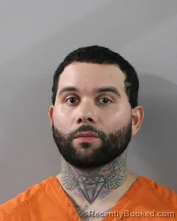 Mugshot of GABRIEL URBINA booked in Polk County, Florida on March 14, 2026