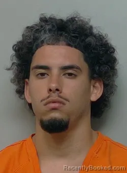 Mugshot of JARIEL ALICEA BURGOS booked in Polk County, Florida on June 17, 2026