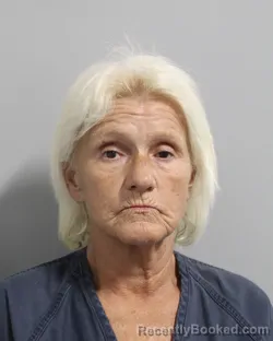Mugshot of Louise Fuell booked in Polk County, Florida on July 16, 2026