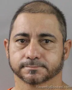 Mugshot of Francisco Garcia Gudino booked in Polk County, Florida on July 16, 2026