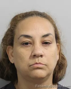 Mugshot of Linda Velez Miranda booked in Polk County, Florida on July 17, 2026