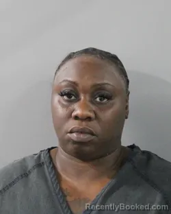 Mugshot of Alvaina Moore booked in Polk County, Florida on July 19, 2026