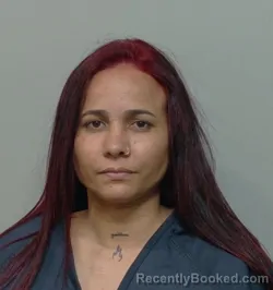 Mugshot of Zuleidy Vicente-Linares booked in Polk County, Florida on July 20, 2026