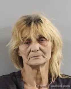 Mugshot of Debra Stock booked in Polk County, Florida on July 21, 2026