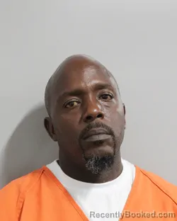Mugshot of Adrian Myers booked in Polk County, Florida on July 23, 2026
