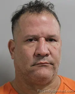 Mugshot of Edgardo Santos booked in Polk County, Florida on July 26, 2026