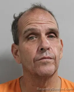 Mugshot of Russell Asbury booked in Polk County, Florida on July 28, 2026