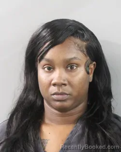 Mugshot of Alexus Johnson booked in Polk County, Florida on July 30, 2026