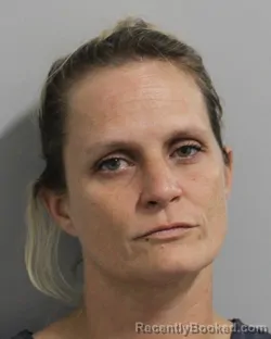 Mugshot of Amber Walker booked in Polk County, Florida on July 30, 2026