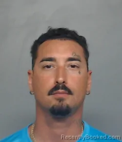 Mugshot of Jonathan Ortiz Perez booked in Polk County, Florida on August 1, 2026
